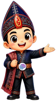 Maskot AOCN XX KONAS XI